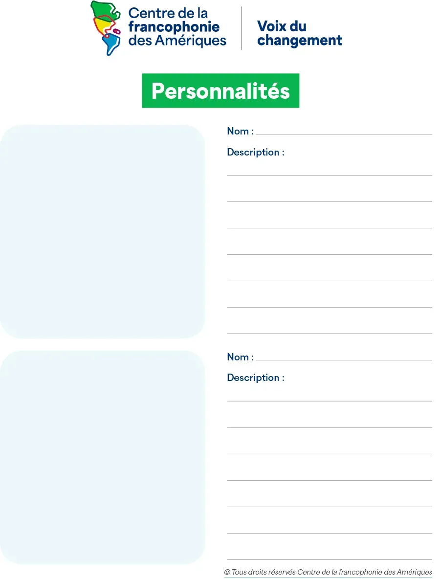 Personalités